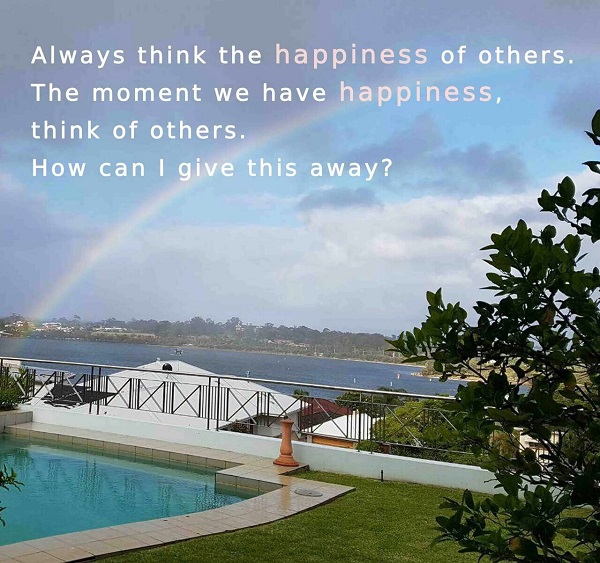 Give Away Happiness